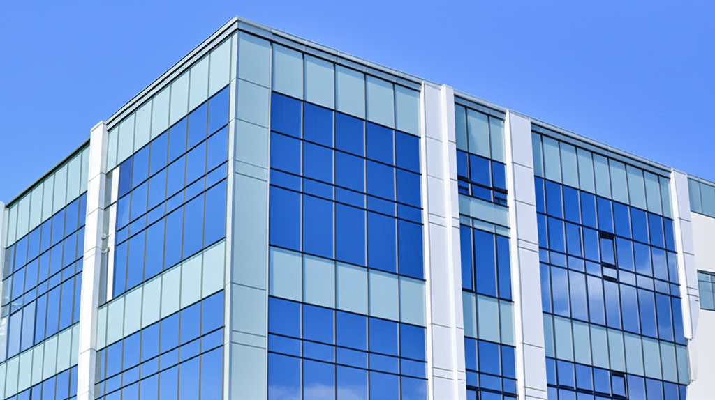 After: Commercial Building Facade Painting