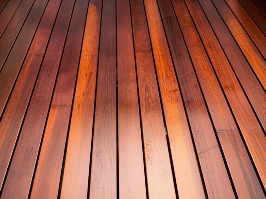 After: Deck Staining Transformation