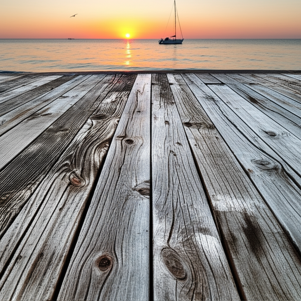 Before: Deck Staining Transformation