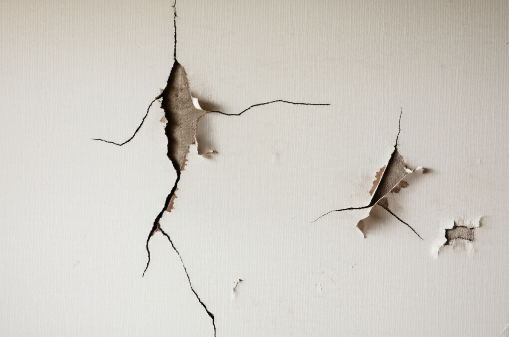 Before: Drywall Repair and Painting