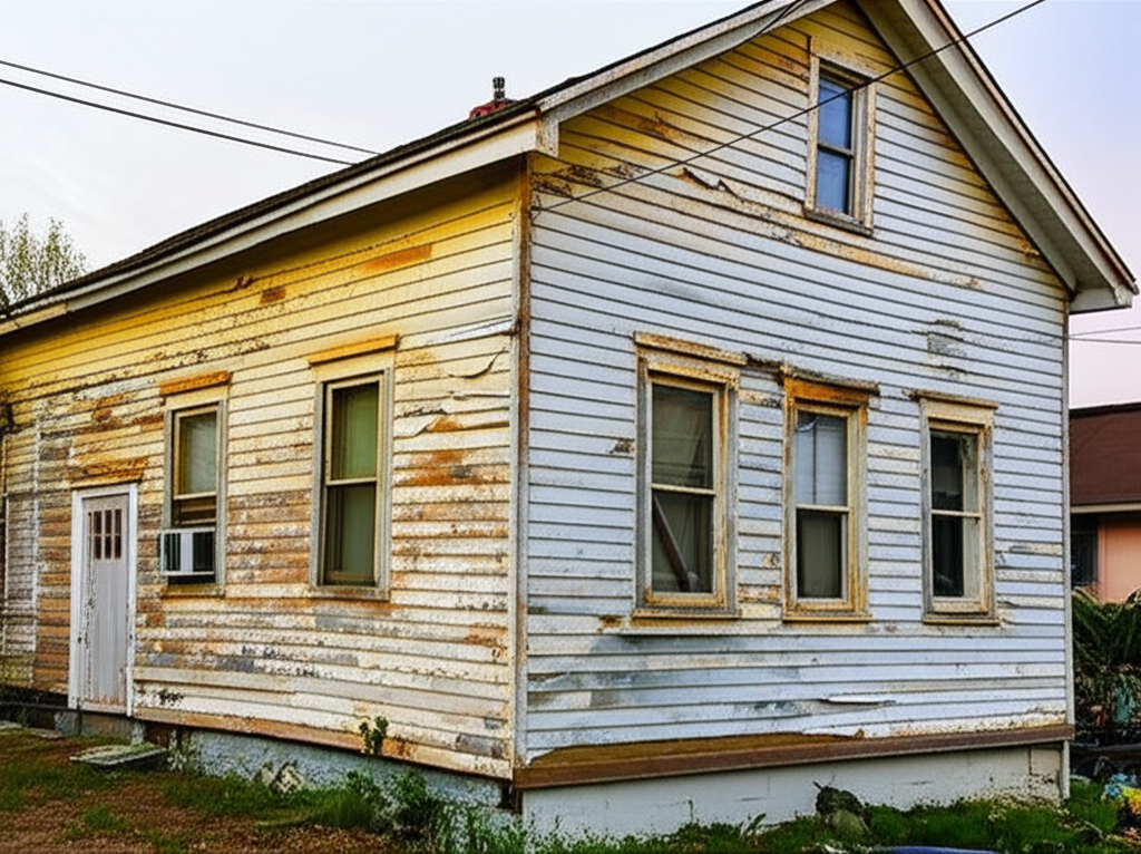 Before: Exterior House Painting Transformation