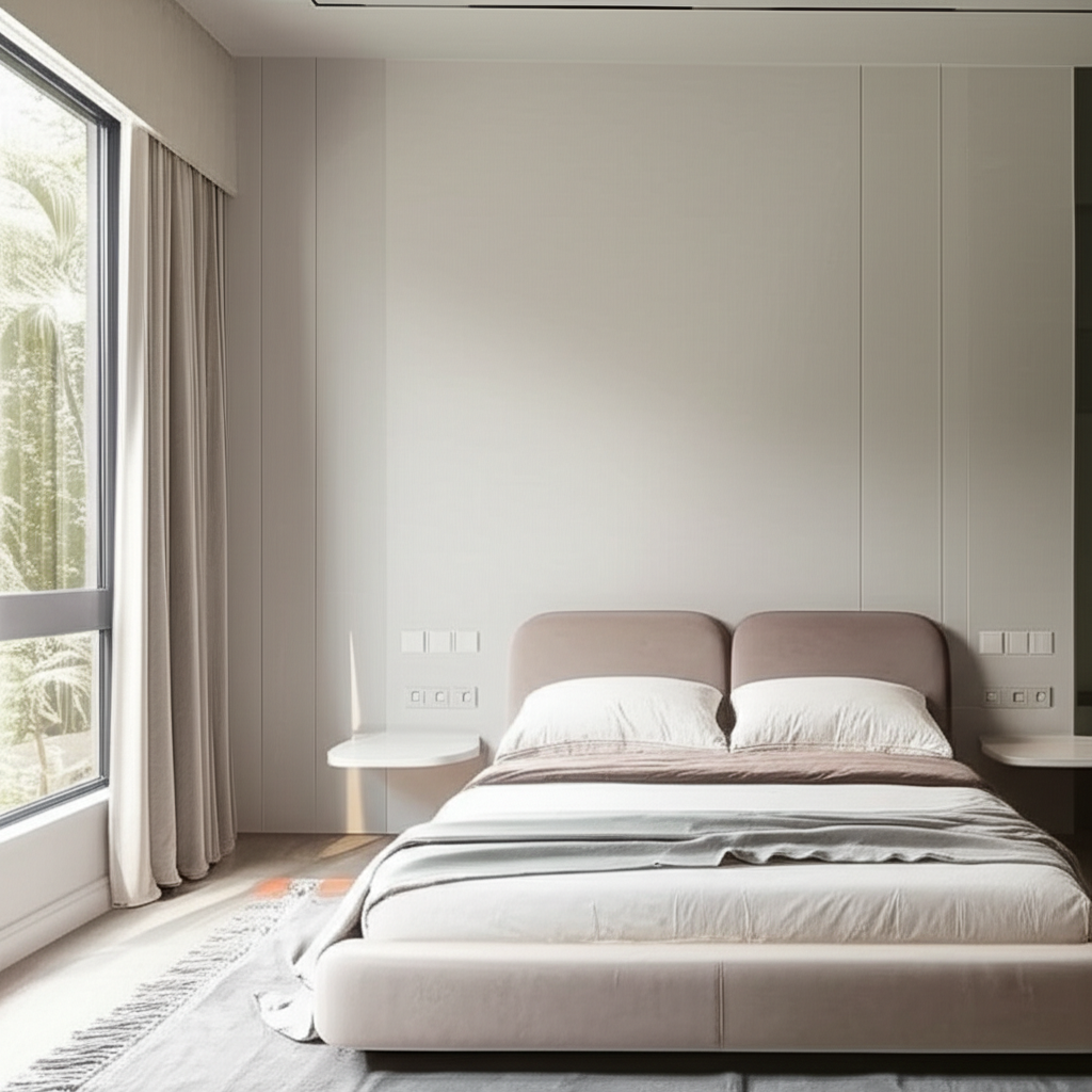 Bedroom interior painting